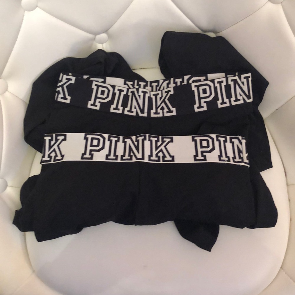 Set of 2! Victoria’s Secret Pink leggings!